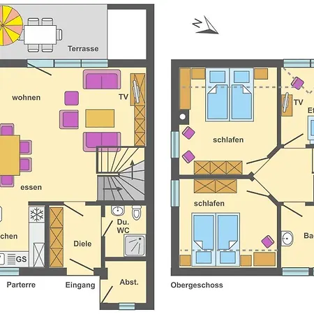Freesenbruch Doppelhaushaelfte 10 - Lieblingsplatz 度假居 青斯特